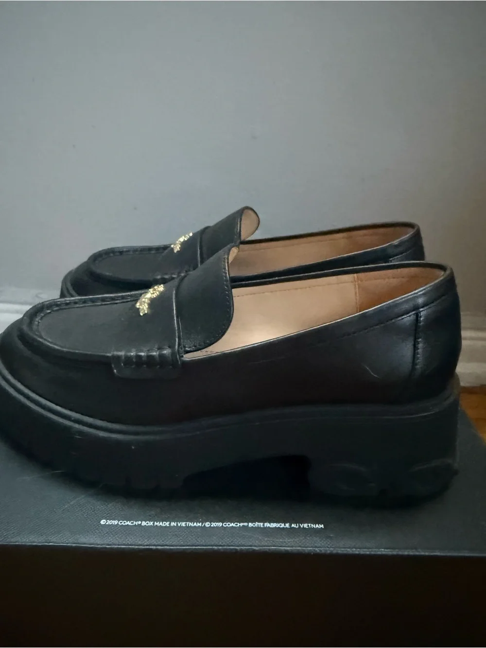 Coach Platform Loafers